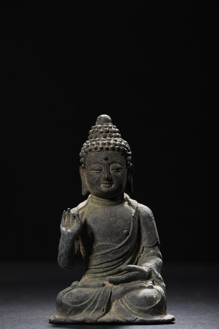Bronze Amitabha Buddha Statue (1 of 9)