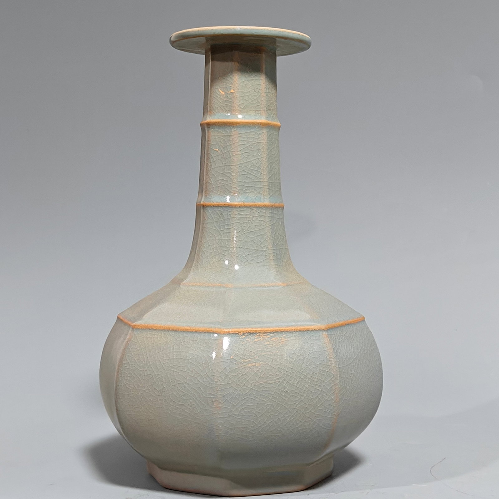 Song Dynasty Official Kiln Ru Ware Appreciation Vase Ornament (1 of 9)