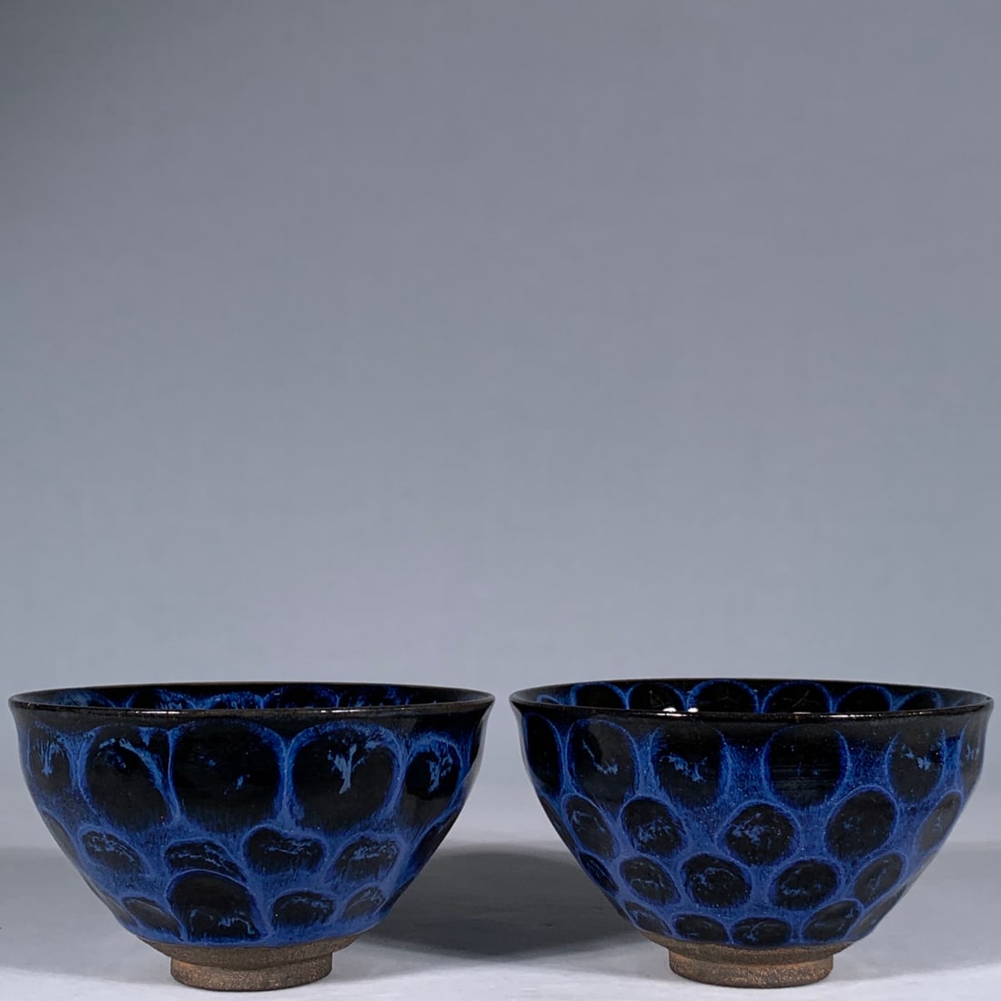 Song Dynasty Jian Kiln Blue Glazed Tianmu Bowl (1 of 9)
