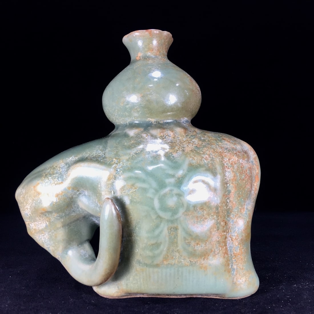 Song Dynasty Longquan Porcelain Elephant Vase (1 of 9)