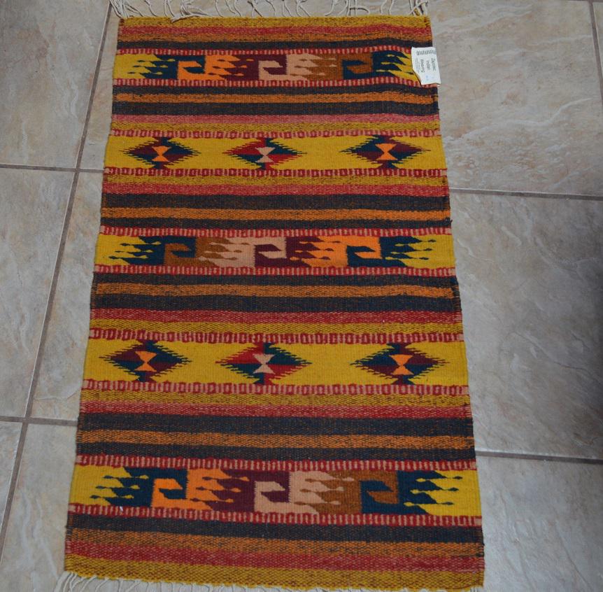 Mexico Original Zapotec Weaving, with Original Tags (1 of 3)