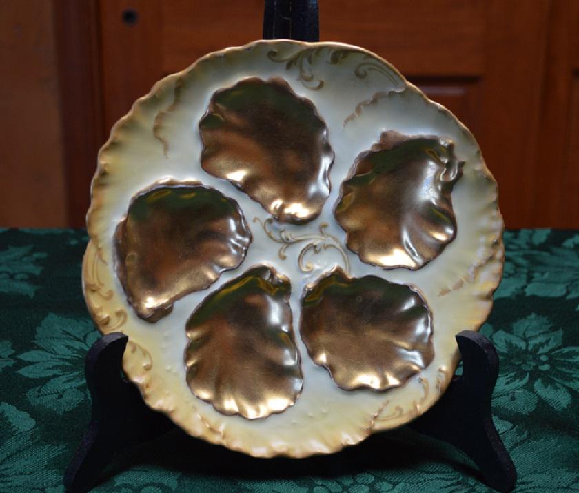 Pairpoint Limoges Oyster Plate (1 of 4)