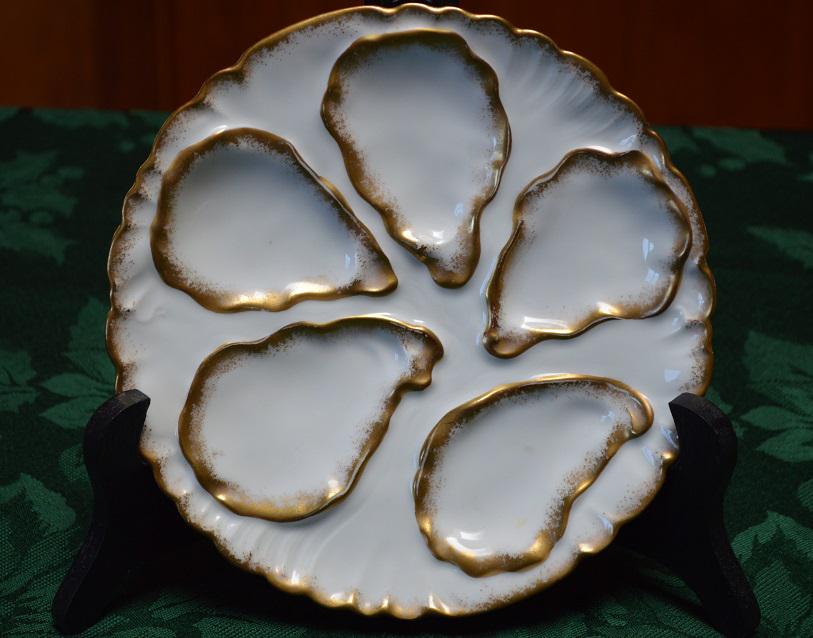Haviland Limoges CFH/GDM Oyster Plate (1 of 4)