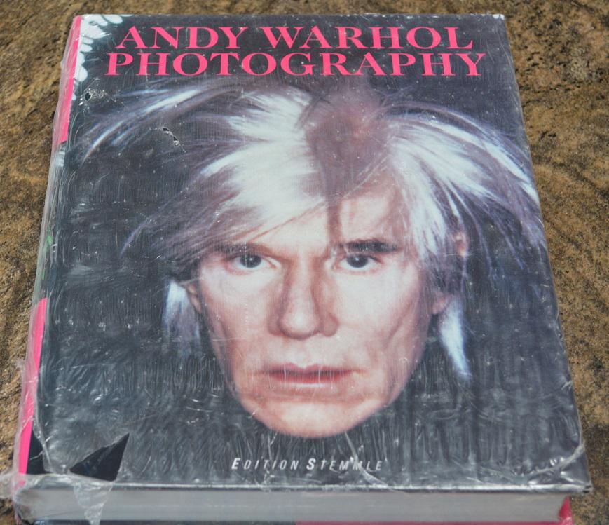 Rare- Andy Warhol Photography- Edition Stemmle, still in Wrap! (1 of 3)