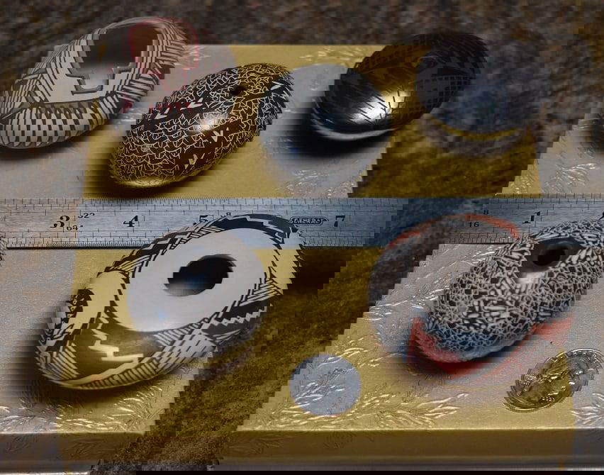 Lot of 5 Miniature Mata Ortiz Vases (1 of 5)