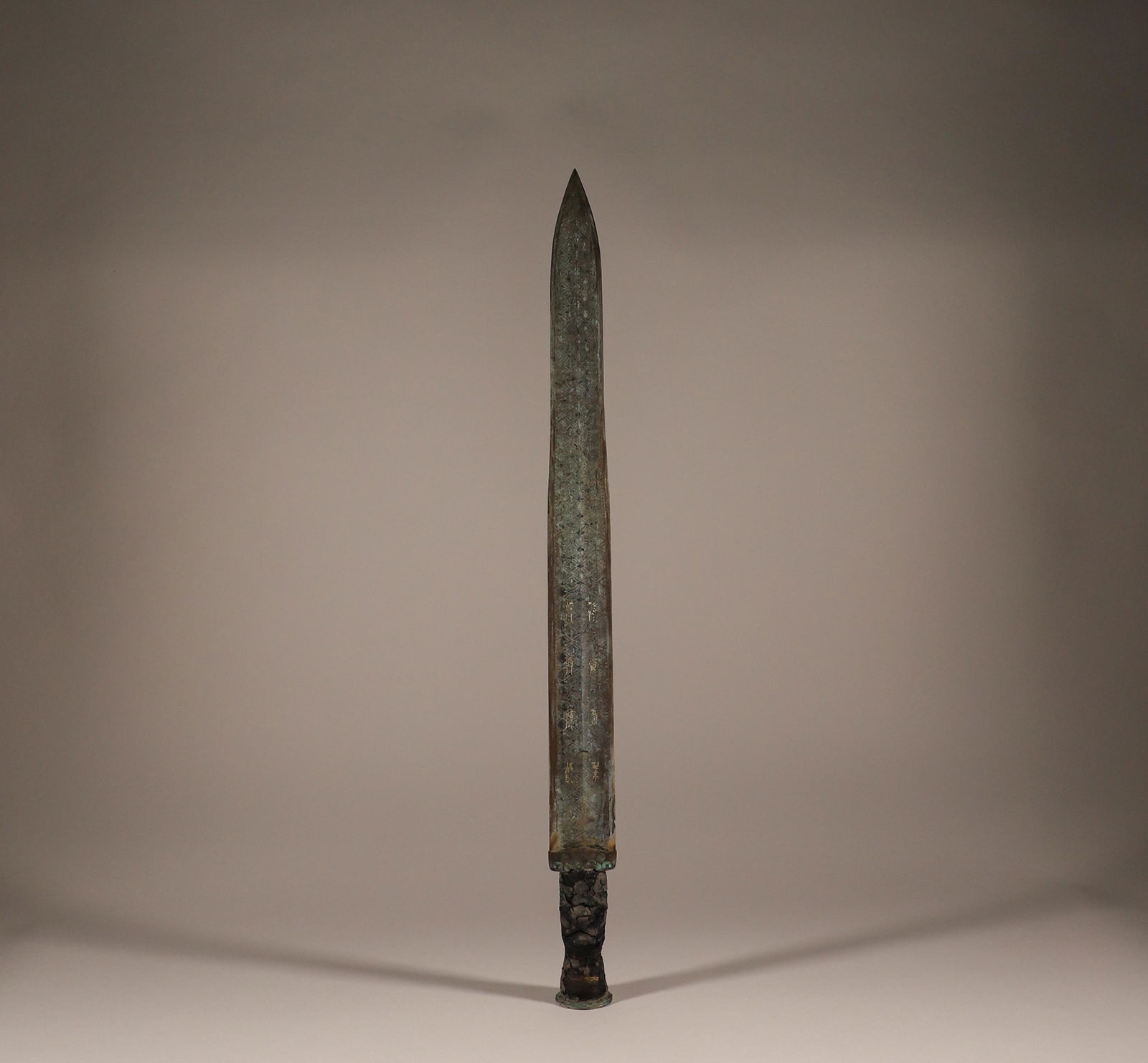 Zhan Han CuO gold silver bronze sword (1 of 13)