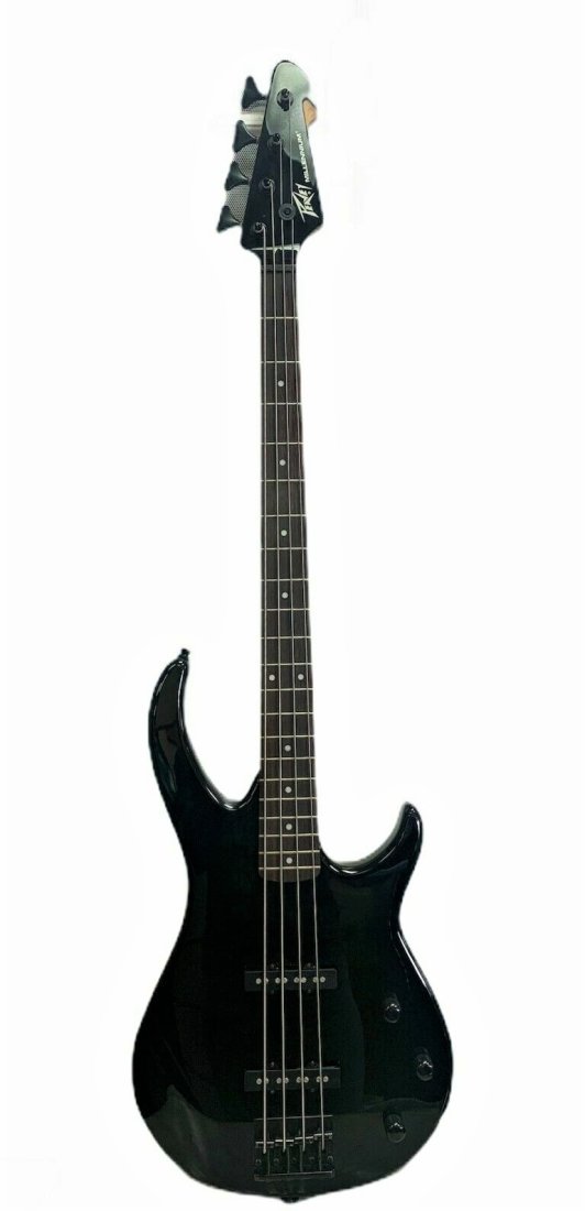 Peavey Millennium 4 String Standard Electric Bass Guitar w/ Soft Case Black: Peavey Millennium 4 String Standard Electric Bass Guitar w/ Soft Case BlackBody Shape G4Body Type Solid BodyBody Top Wood Maple (Quilted)Body Wood BasswoodBridge FixedBridge String ThroughNumber of Pi