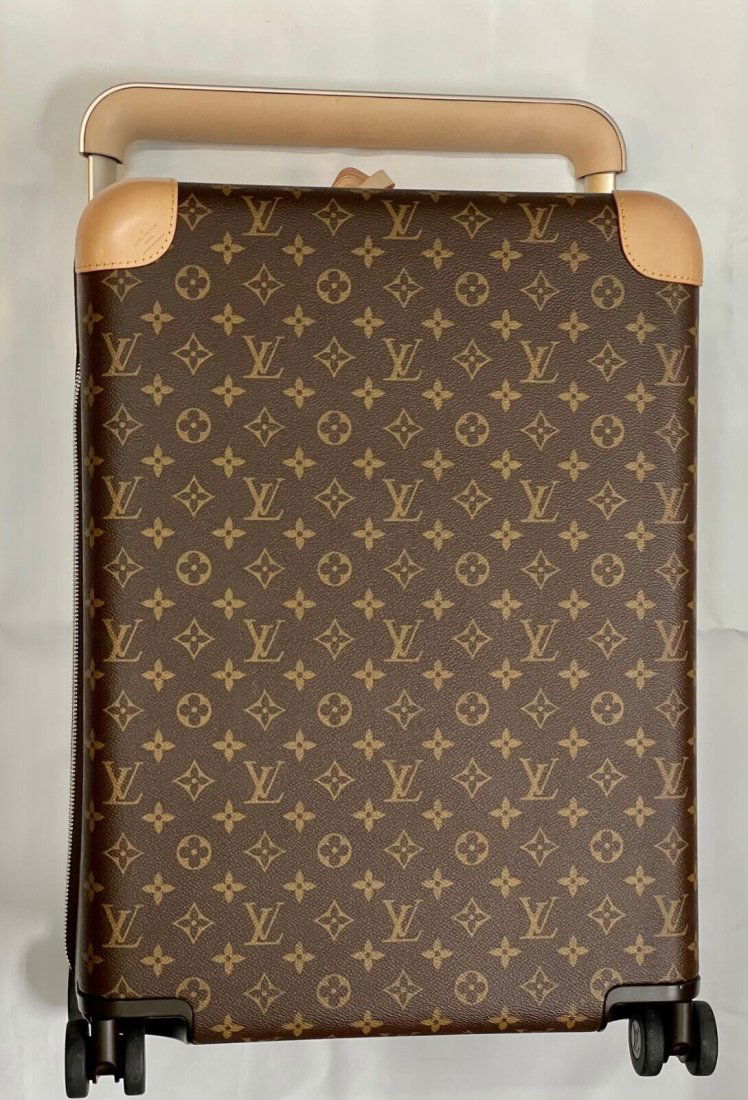 LOUIS VUITTON Horizon 55 Brown Monogram Canvas Rolling Luggage M23203 (1 of 12)