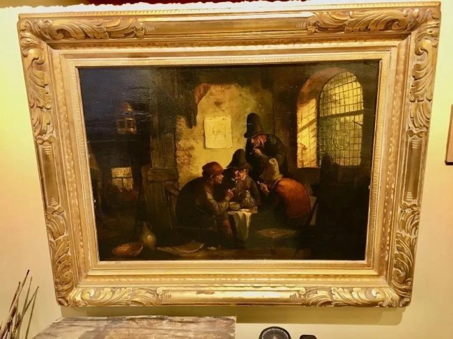 Teniers David 1 Flemish Oil on parquetted panel (1 of 8)