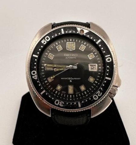 Seiko Captain Willard ref 6105-8119 Vintage Tropic Bracelet: Seiko Diver Willard Apocalypse Vintage 6105-8119SEIKO VINTAGE DIVER 6105 ?CPT. WILLARD?A Very Interesting Diving WatchResults for movement 6105 , 1970sThe watch was made in 1970sThe 6105-8119 is one o