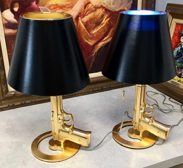 Table Lamps Guns In style of Philippe Starck (1 of 4)