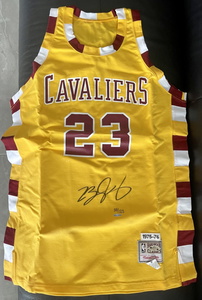 LeBron James Autographed Jersey