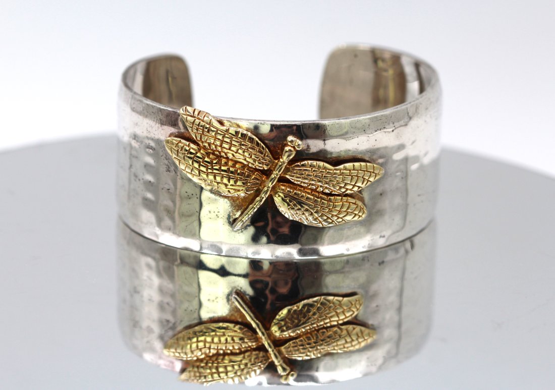 Tiffany shop dragonfly cuff