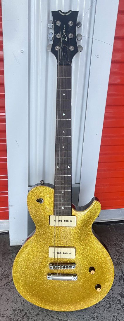 Dean Evo 6 P-90 Goldtop Electric Guitar (1 of 6)