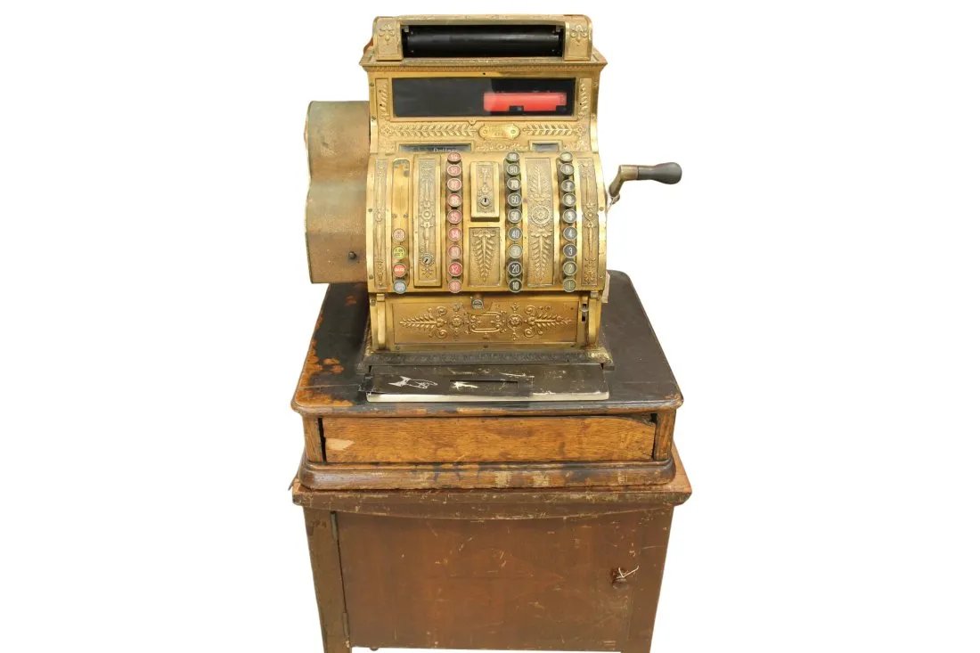 Antique American National Cash Register || Model 421 (1 of 8)