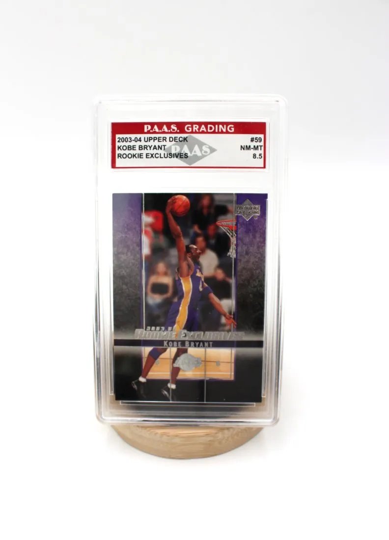 Kobe Bryant Rookie Exclusives 2003-04 Upper Deck Card #59. Uncirculated (1 of 3)