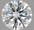 7.47 Carat Diamond Round Cut H VS2 Lab grown