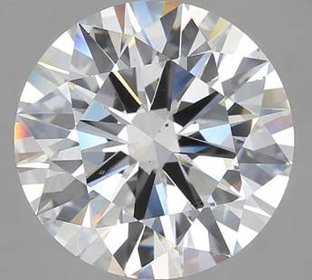 7.47 Carat Diamond Round Cut H VS2 Lab grown: Lab Grown Diamond.Round Shape.7.47 carat. Color H, Clarity VS2.Measurement 12.74x12.70x7.63.Depth 60%.Table 58%.IGI 596313160.