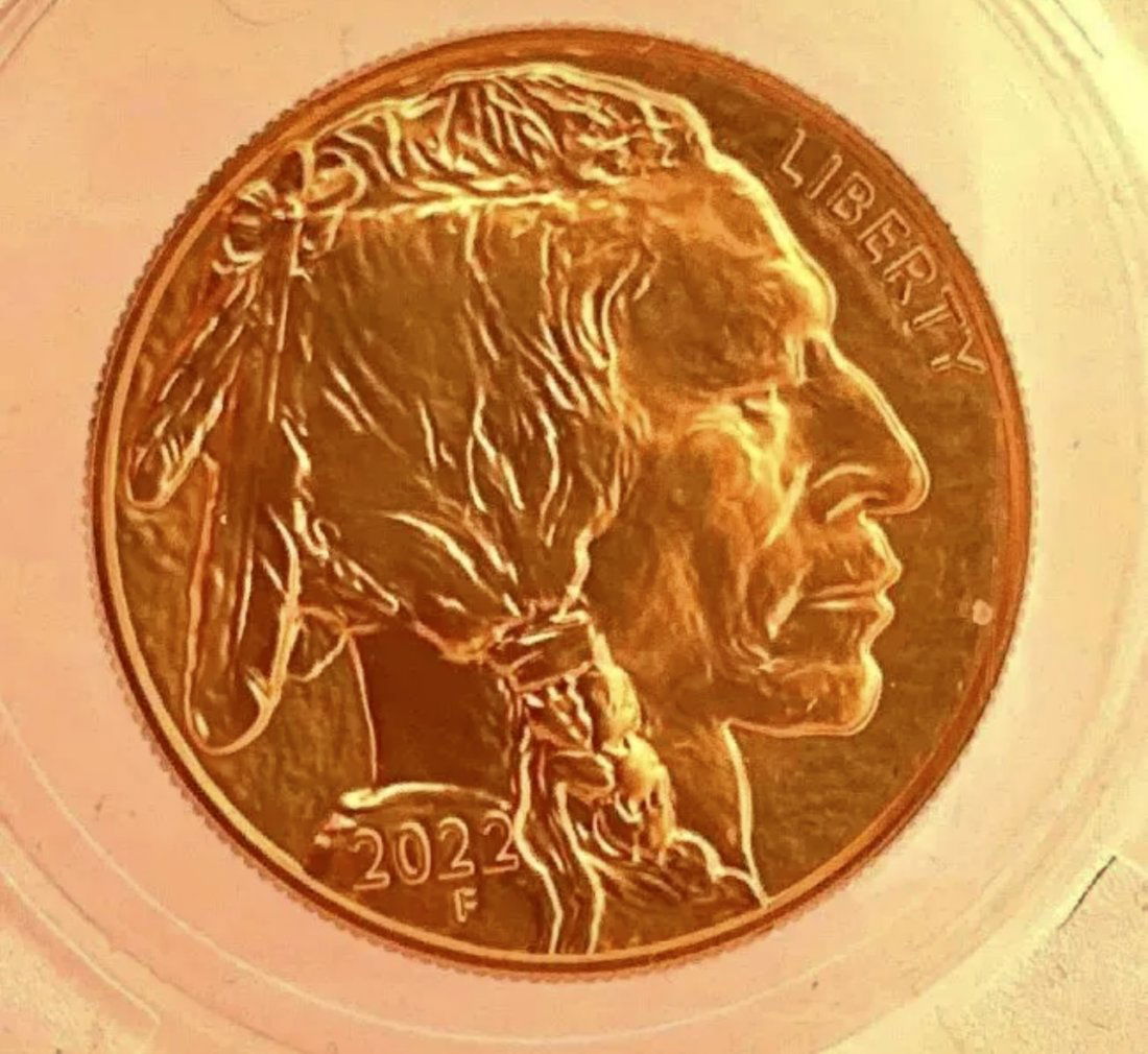 American Buffalo "F"  $50 2022 One (1) Ounce Gold Proof Coin (1 of 4)