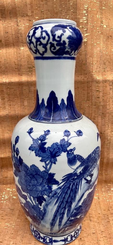 Antique  x- Large Chinese Porcelain Vase 23 inches tall (1 of 14)