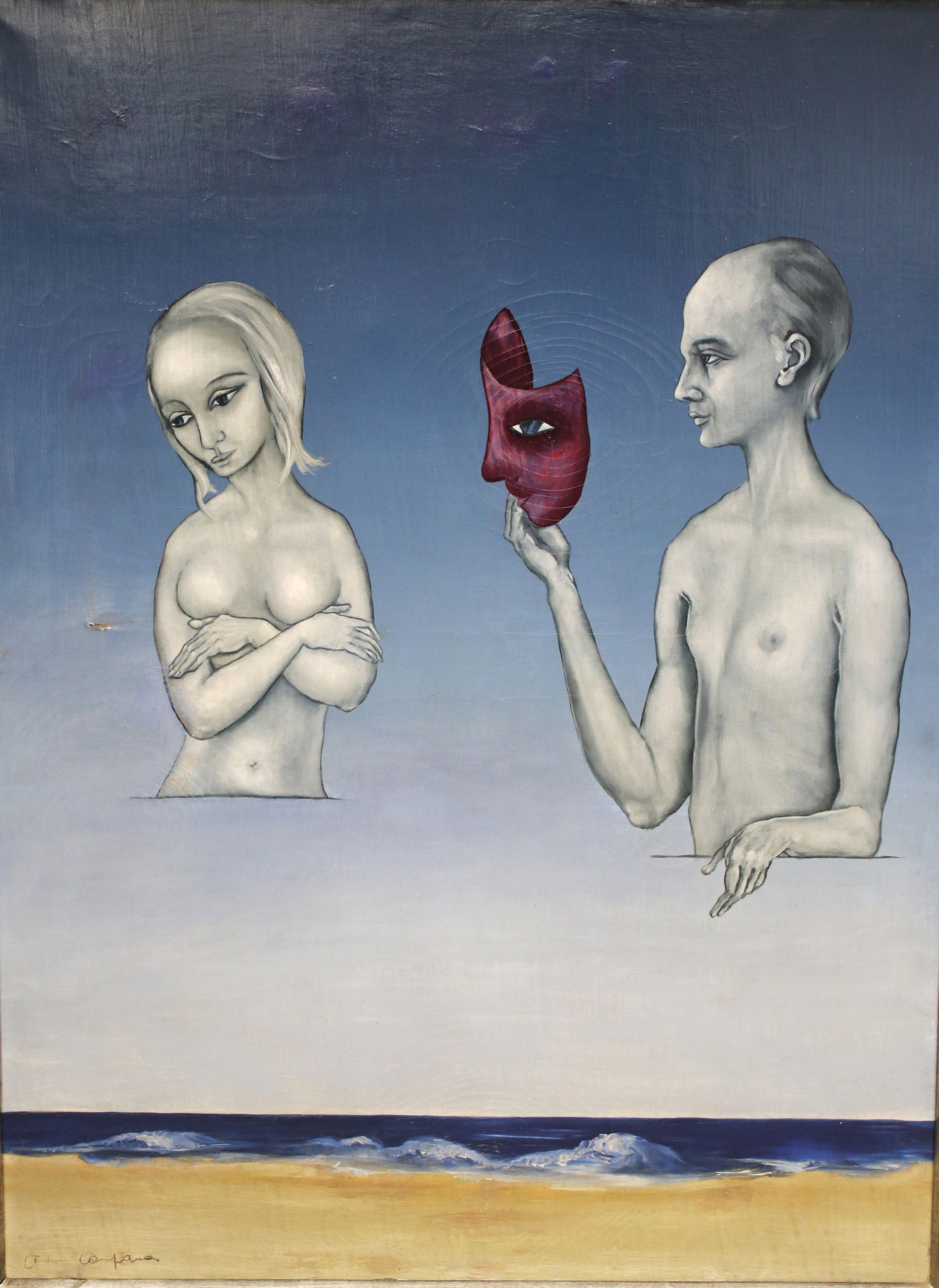 Oil On Canvas Painting  by Avon Campana. SB (1 of 12)