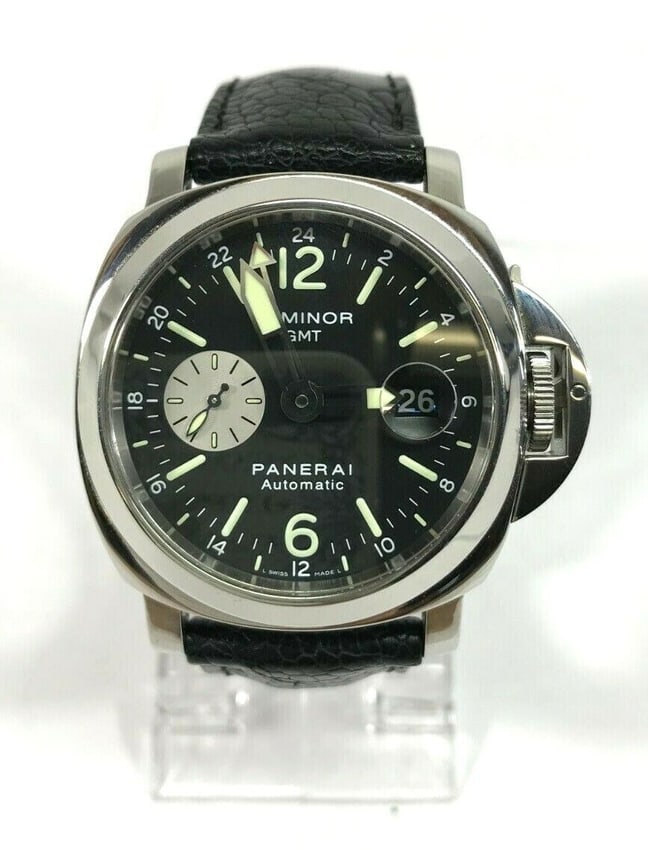 Panerai Luminor Pam 88 GMT 44mm Stainless Steel O Series Watch (1 of 12)