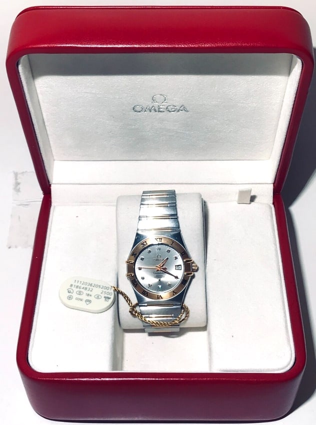 Omega Constellation Two-Tone 18K Co-Axial Master Chronometer Diamond Dial 29mm (1 of 12)