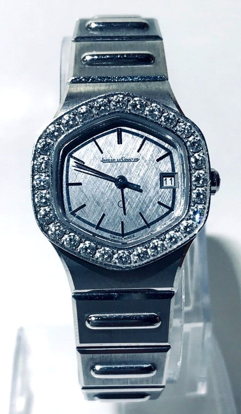 Jaeger Le-Coultre Hexagon Women's 18k Gold With Diamond Bezel Watch 100.029.3 (1 of 9)