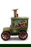 Vintage Tin "Circus Car" Mechanical Toy. Marked with the Yoshiya trade mark. (KO within a diamond).