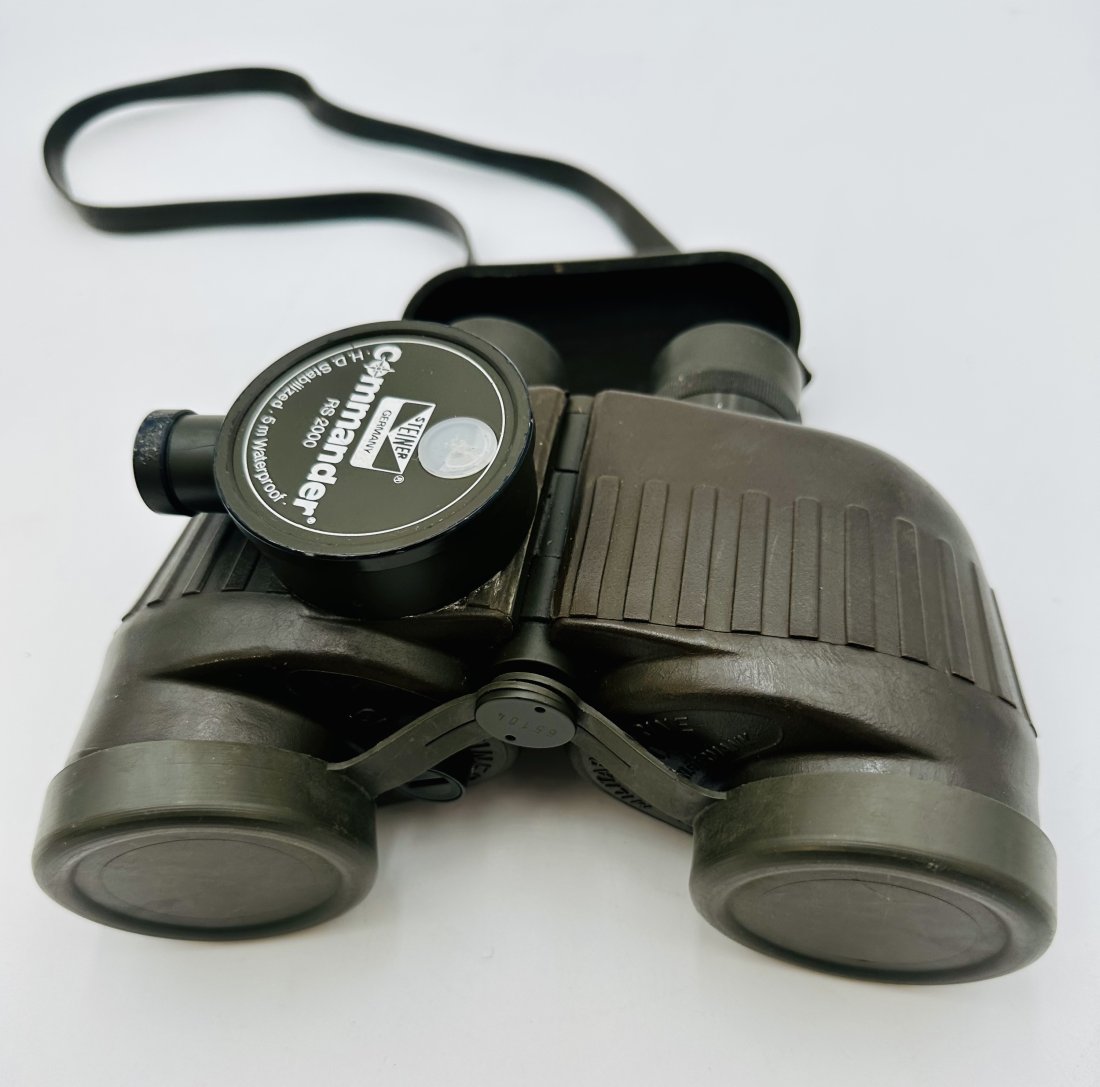 Steiner Military-Marine 7x50 Commander Binoculars with Compass RARE (1 of 5)