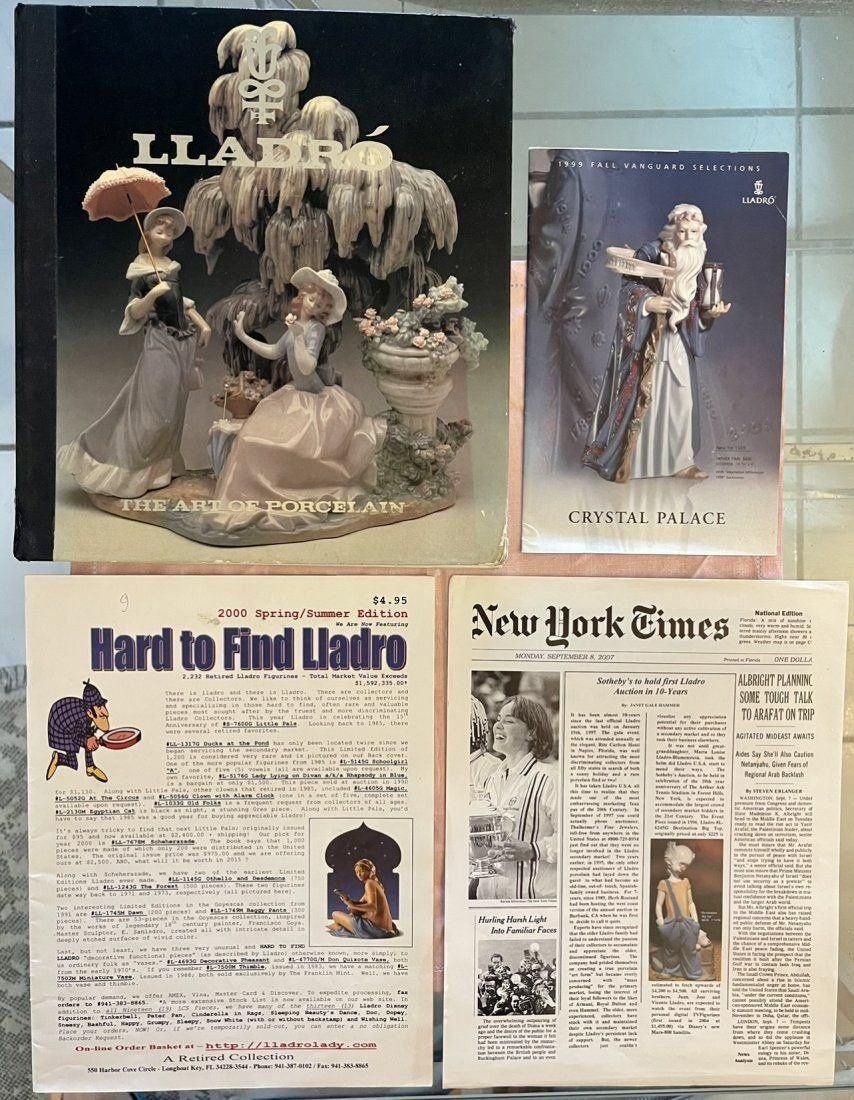 Lladro porcelain Spain Book Lot: Lladro porcelain Spain Book Lot