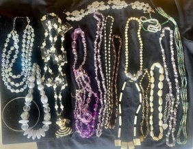 Large Lot of Custom jewelry Chains Necklaces