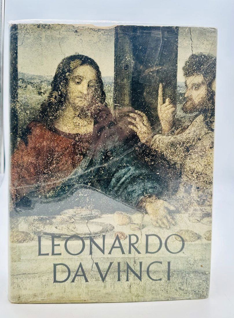 VINTAGE LEONARDO DA VINCI ART COFFEE TABLE HUGE BOOK 1956 (1 of 10)