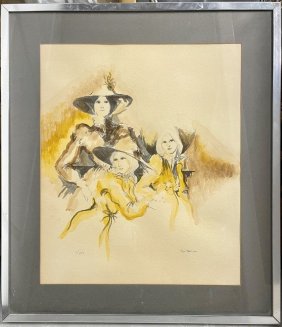 Lithograph Antoine Blanchard 11/250