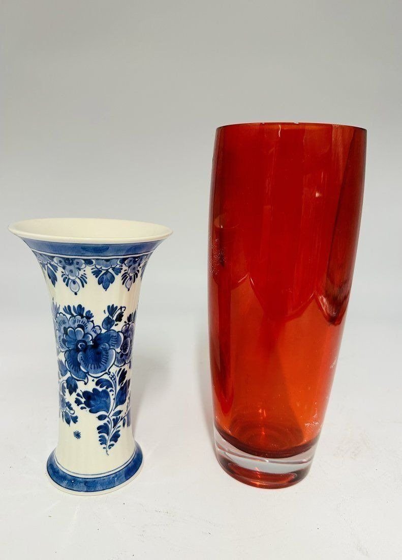 Lot of 2. Vintage Bohemian & Holland Vases (1 of 3)