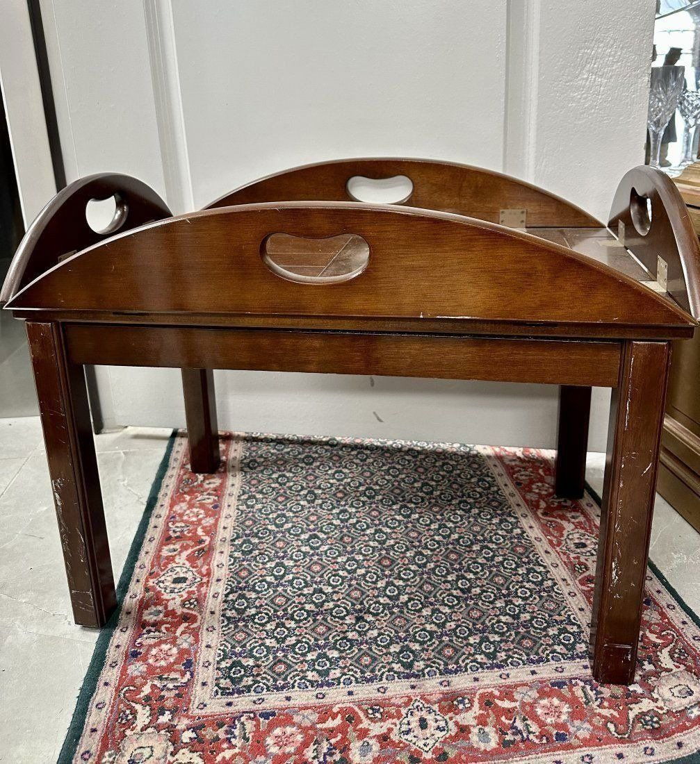 BOMBAY DROP LEAF BUTLERS SIDE TABLE (1 of 6)