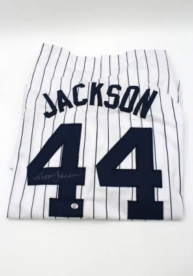 Reggie Jackson Autographed New York Yankees Jersey
