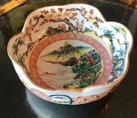 Asian Antique Chinese Bowl Dish Plate