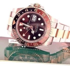 Rolex GMT-Master II ROOT BEER Steel Rose Gold 126711CHNR BOX AND  PAPERS 2020