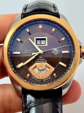 TAG HEUER GMT Men's WAV5153.FC6231 Grand Carrera