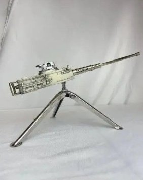 Vintage Browning Mashing Gun Lighter. Made in Japan |1970-1979