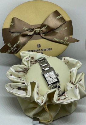 Frederique Constant Classics Carree Quartz Ladies Watch FC-200X1C/CD/12/4/5/6