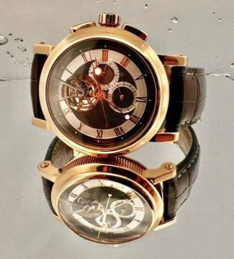 Breguet Marine Tourbillon Chronograph Mens Watch Ref #: 5837br/92/5zu