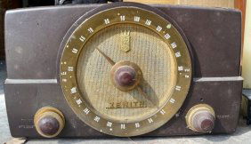 Zenith Radio corporation Chicago Illinois 1950s Model 7G01