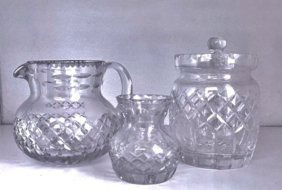 Cartier Crystal France  lot of 3