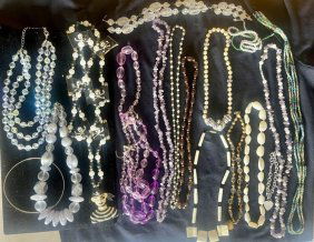 Large Lot of Custom jewelry Chains Necklaces