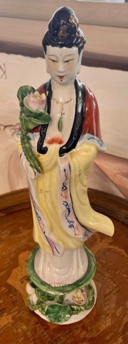 Large Chinese vintage Figurine 12 inches tall