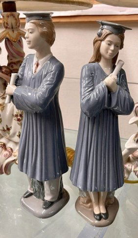 2 Nadal Spanish Porcelain Figurines