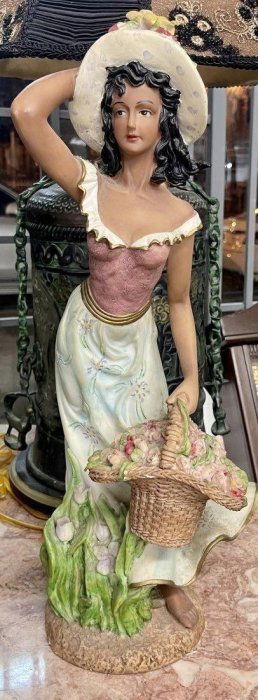 Large Porcelain Statue