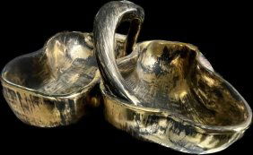 Stangl pottery 22kt Gold Bowl